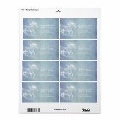 Étiquette Imaginaire de Cheval d'eau (Feuille entière)