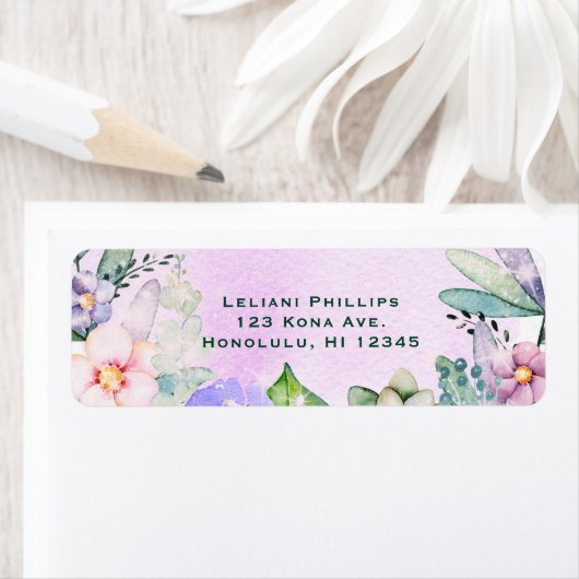 Étiquette Imaginaire forestier enchanté Magique Unicorn Part (En situation)