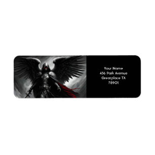 Étiquette Imaginaire mignon Vivid Dark Scary Angel