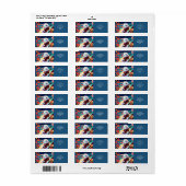 Étiquette Imaginaire Vivid Chèvre Jouer du violon (Feuille entière)