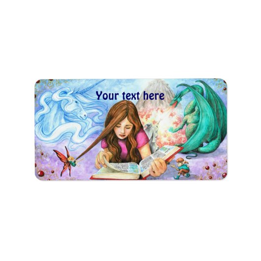 Étiquette Imagination (Devant)