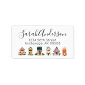 Étiquette Immobilier Maisons Retour (Devant)