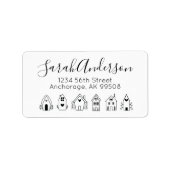 Étiquette Immobilier Maisons Retour (Devant)