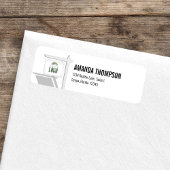 Étiquette Immobilier Professionnel Ajouter votre logo Person