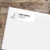 Étiquette Immobilier Professionnel Ajouter votre logo Person