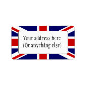 Étiquette Indicateur Union (Devant)