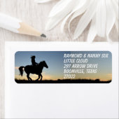 ÉTIQUETTE INDIEN SILHOUETTE (En situation)