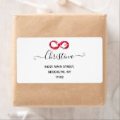 Étiquette Infinity (En situation)