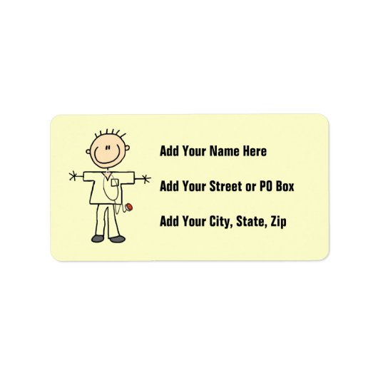 Étiquette Infirmière (Devant)