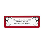 Étiquette Infirmière (Devant)