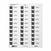 Étiquette Infirmière (Feuille entière)