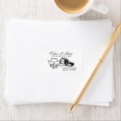 Étiquette Infirmière et pompier customisés (En situation)