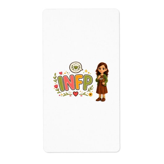Étiquette INFP — A Sonhadora Criativa (Devant)