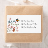 Étiquette Inséparables (En situation)