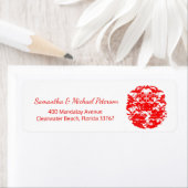 Étiquette Inséparables chinois de l'art populaire double bon (En situation)