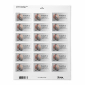 Étiquette Instructeur de méditation Yoga Reiki Master Lotus  (Feuille entière)