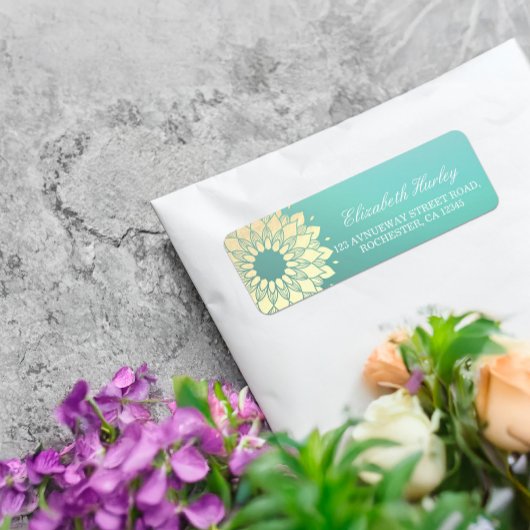 Étiquette Instructeur de méditation Yoga Studio Golden Manda