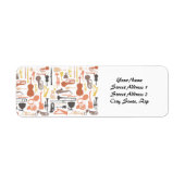 Étiquette Instruments de musique (Devant)