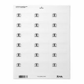 ÉTIQUETTE INTERDIRE L'IGNORANCE DE PITBULL ET NON DE PITBULL (Feuille entière)