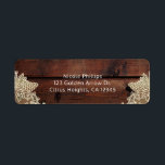 Étiquette Invitation Rustic Barn Window Tree & Mason Jar<br><div class="desc">Barne Rustique Fenêtre Arbre & Mason Jar Étiquettes d'invitation. Customisez avec tout texte.</div>