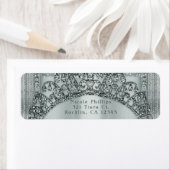 Étiquette Invitation Tiara Crown & Diamond Bling (En situation)