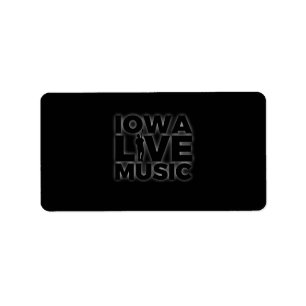 Étiquette Iowa Live Music