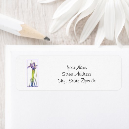 Étiquette Iris (En situation)