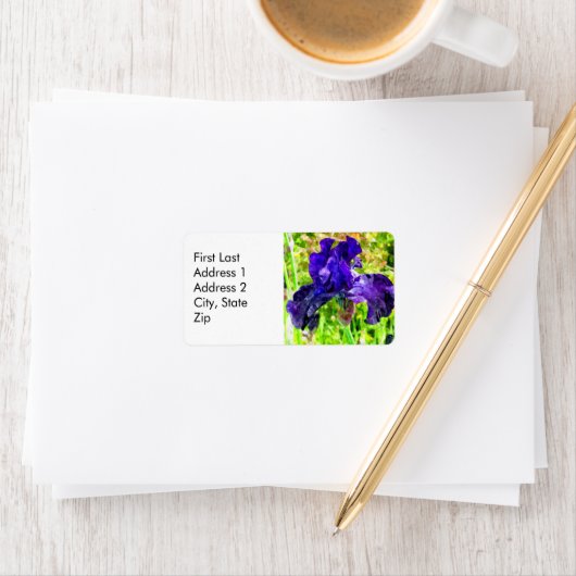 Étiquette Iris (En situation)