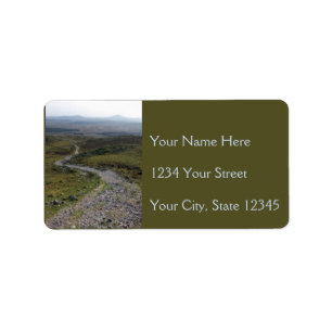 Étiquette Irish Trail Return Address Labels