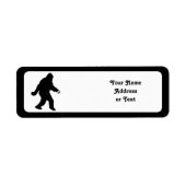 Étiquette iSquatch (Ajouter une couleur Arrière - plan) (Devant)