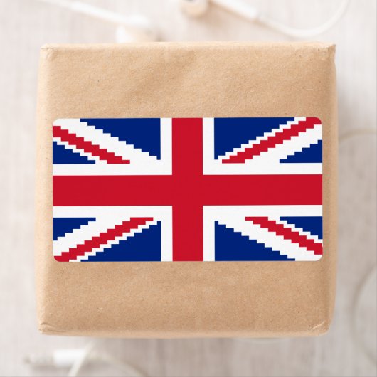 Étiquette Jack Pixel Union 8 bits (En situation)