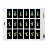 Étiquette j'ai besoin de dormir (Feuille entière)