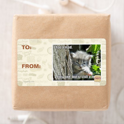 Étiquette J'ai un fou (En situation)