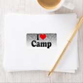 Étiquette J'aime Camp (En situation)