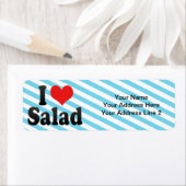 Étiquette J'aime la salade (En situation)
