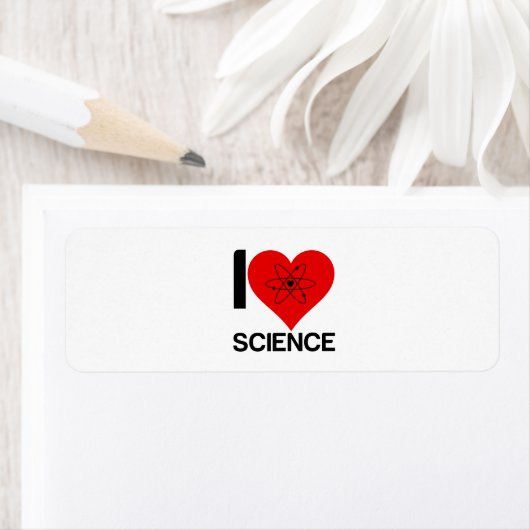 ÉTIQUETTE J'AIME LA SCIENCE (En situation)