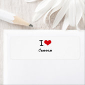 Étiquette J'aime le fromage (En situation)