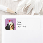 Étiquette J'aime mon Havanais (En situation)