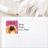 Étiquette J'aime mon Pekingese (En situation)