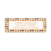 Étiquette Jamaïcain Foods Caribbean Cuisine Restaurant Chef (Devant)