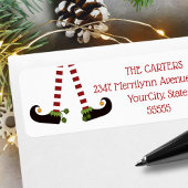 Étiquette Jambes elfes de Noël