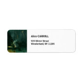 Étiquette James Whistler - Nocturne en noir et or (Devant)