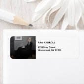 Étiquette James Whistler - Portrait de la mère de l'artiste (En situation)