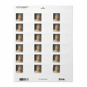 Étiquette Jane Austen (Feuille entière)