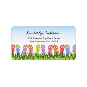 Étiquette Jardin coloré d'amusement de bascules