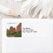 Étiquette Jardin des Dieux (En situation)