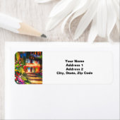 Étiquette Jardin du Monet à Giverny (En situation)