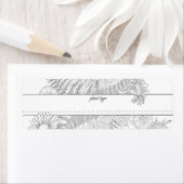 Étiquette Jardin Fleurs Semences Épargne Paquet Plante Type  (En situation)