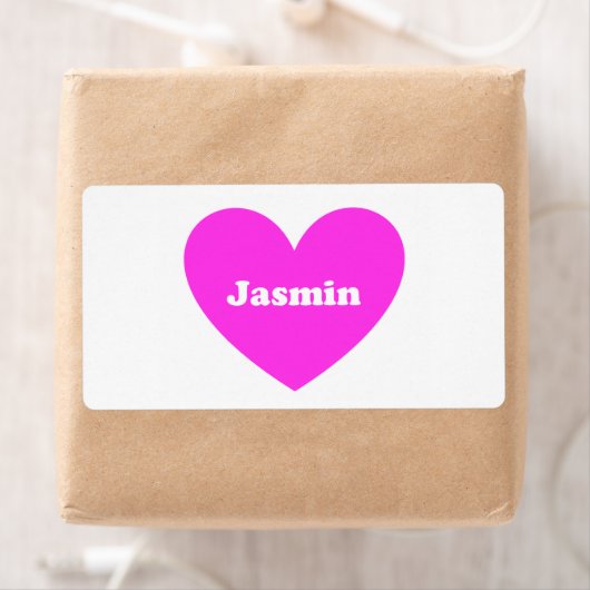 Étiquette Jasmin (En situation)