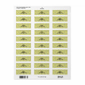 ÉTIQUETTE JAUNE (Feuille entière)